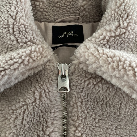 Urban Outfitters Fuzzy Bomber Jacket - Picture 5 of 8
